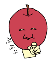 simple apple spirit sticker #1492583