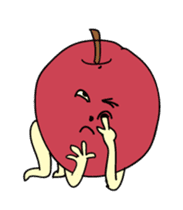 simple apple spirit sticker #1492587