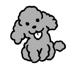 Nature of Toy Poodle sticker #1492760
