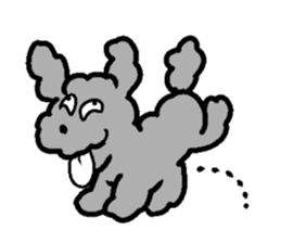 Nature of Toy Poodle sticker #1492768