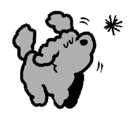 Nature of Toy Poodle sticker #1492769