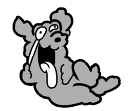Nature of Toy Poodle sticker #1492770