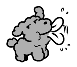 Nature of Toy Poodle sticker #1492779