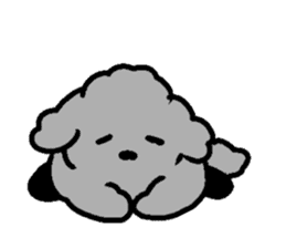 Nature of Toy Poodle sticker #1492789