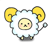 Shipu of sheep. sticker #1492840