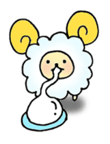 Shipu of sheep. sticker #1492847