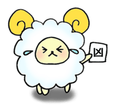 Shipu of sheep. sticker #1492849