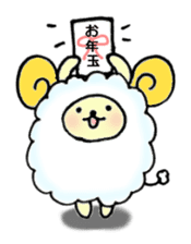 Shipu of sheep. sticker #1492854