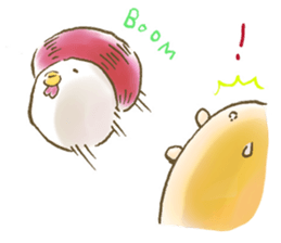 Parent-child of chicken sticker #1492927