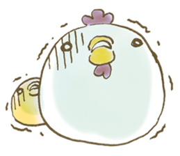 Parent-child of chicken sticker #1492930