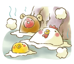 Parent-child of chicken sticker #1492949