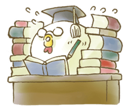 Parent-child of chicken sticker #1492950