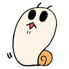 a snail named PANIPANI sticker #1493041