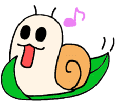 a snail named PANIPANI sticker #1493044