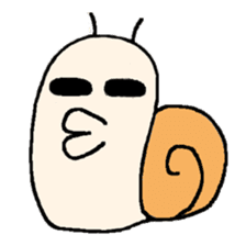 a snail named PANIPANI sticker #1493054