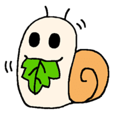 a snail named PANIPANI sticker #1493055