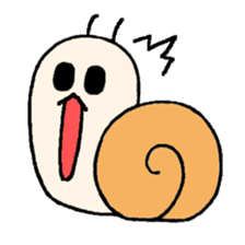 a snail named PANIPANI sticker #1493057