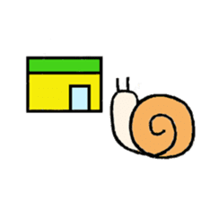 a snail named PANIPANI sticker #1493059