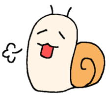 a snail named PANIPANI sticker #1493068