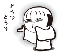 Yasagure Kokeshi sticker #1493085