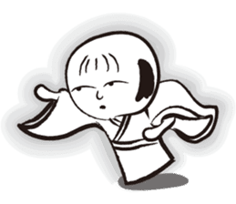Yasagure Kokeshi sticker #1493100