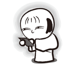 Yasagure Kokeshi sticker #1493105