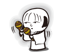 Yasagure Kokeshi sticker #1493112