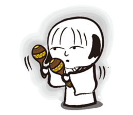 Yasagure Kokeshi sticker #1493112