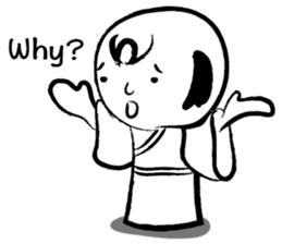 Yasagure Kokeshi sticker #1493113