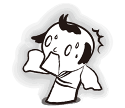 Yasagure Kokeshi sticker #1493117