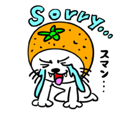 Orange cat sticker #1493730