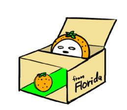 Orange cat sticker #1493742