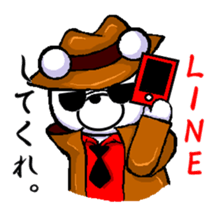 The hard-boiled. sticker #1493899