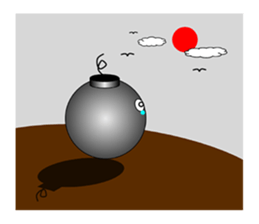 "BAKUDANKUN" and friends sticker #1494469