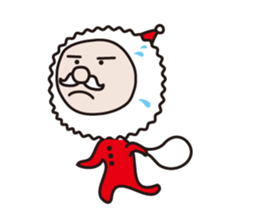 Serious Santa Claus sticker #1494734