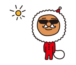 Serious Santa Claus sticker #1494744