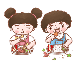 Porpiang & Porjai : Happiness sticker #1494833
