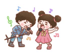 Porpiang & Porjai : Happiness sticker #1494835