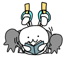 Dot Eyes Bunny sticker #1495009