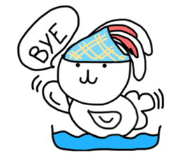 Dot Eyes Bunny sticker #1495013