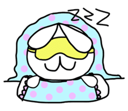 Dot Eyes Bunny sticker #1495028