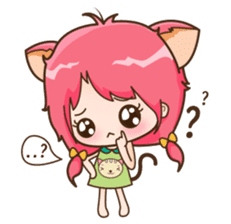 Kawaii Neko sticker #1495121