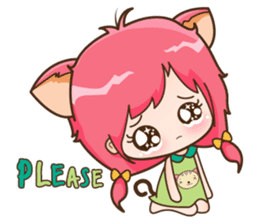 Kawaii Neko sticker #1495130