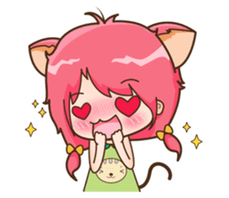 Kawaii Neko sticker #1495131