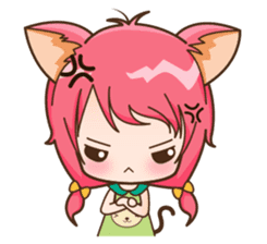 Kawaii Neko sticker #1495136