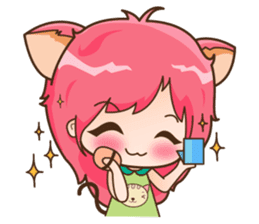 Kawaii Neko sticker #1495137