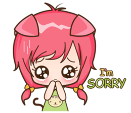 Kawaii Neko sticker #1495138