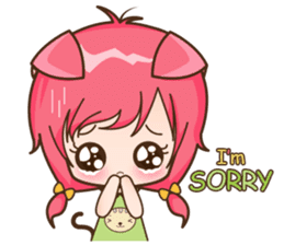 Kawaii Neko sticker #1495138