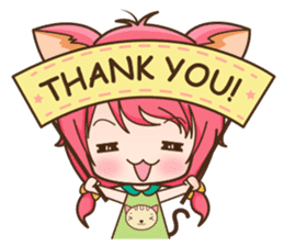 Kawaii Neko sticker #1495139