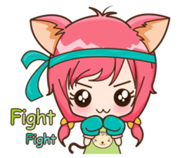 Kawaii Neko sticker #1495140